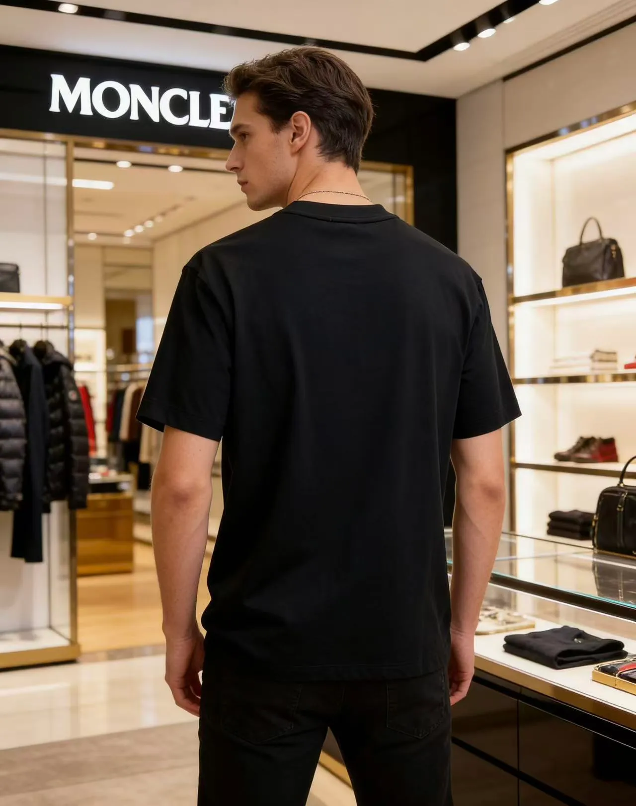 P80💰《Moncler~ 》 2026New Arrival Quality T ， , Versatile Quality ！ ‼ 32 250G ‼ ， ， ， ， T 🤪 Sizes：S-M-L-XL-2XL ：Black，White， Same Style